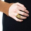 Bague trio en vermeil