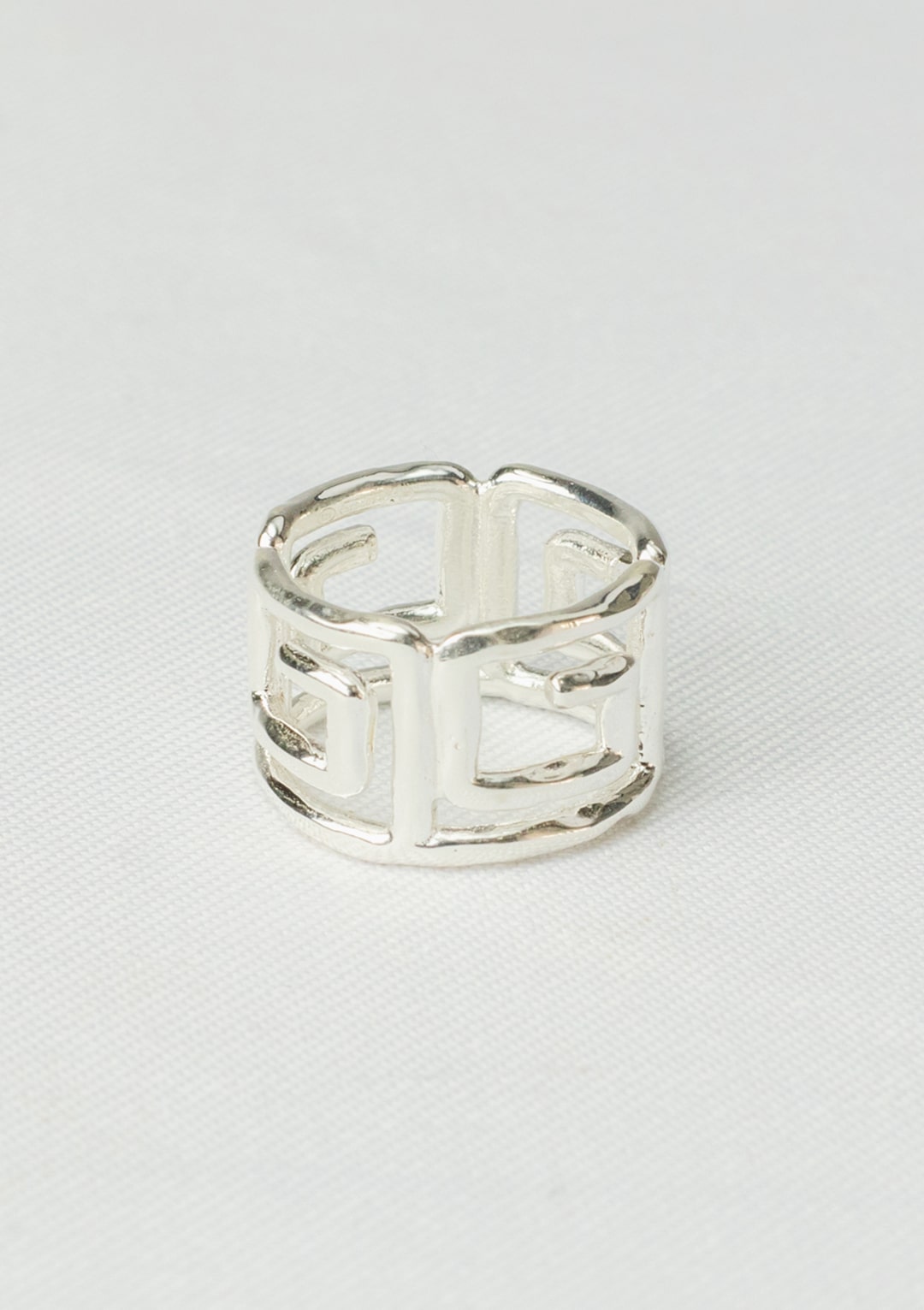 bague joaillerie accessible I argent massif I Elliade Paris I vue de face I Label AÉ Paris bague joaillerie accessible I argent massif I Elliade Paris I vue de face I Label AÉ Paris