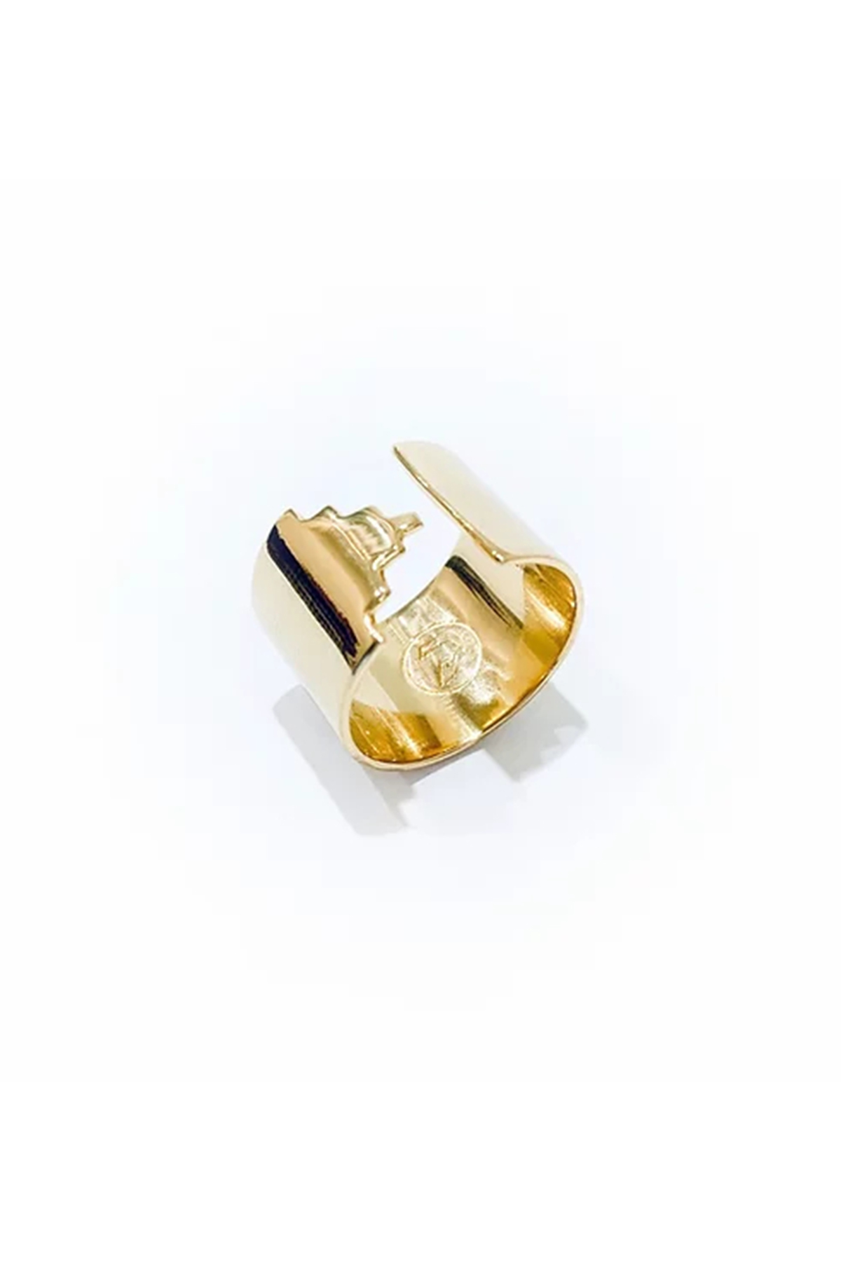 bague-graphique-inca-en-vermeil bague graphique d'inspiration inca en vermeil