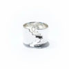 Bague pyramide en argent