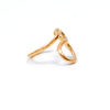 Bague Sao Serpentée – Doré à l’or fin 24 carats | Bresma | Label AÉ Paris - Image 2