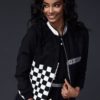 Blouson bomber - Laine et cachemire - Modèle C - Leïla Boussera - Image 2
