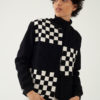 Blouson bomber - Laine et cachemire - Modèle B - Leïla Boussera - Image 3