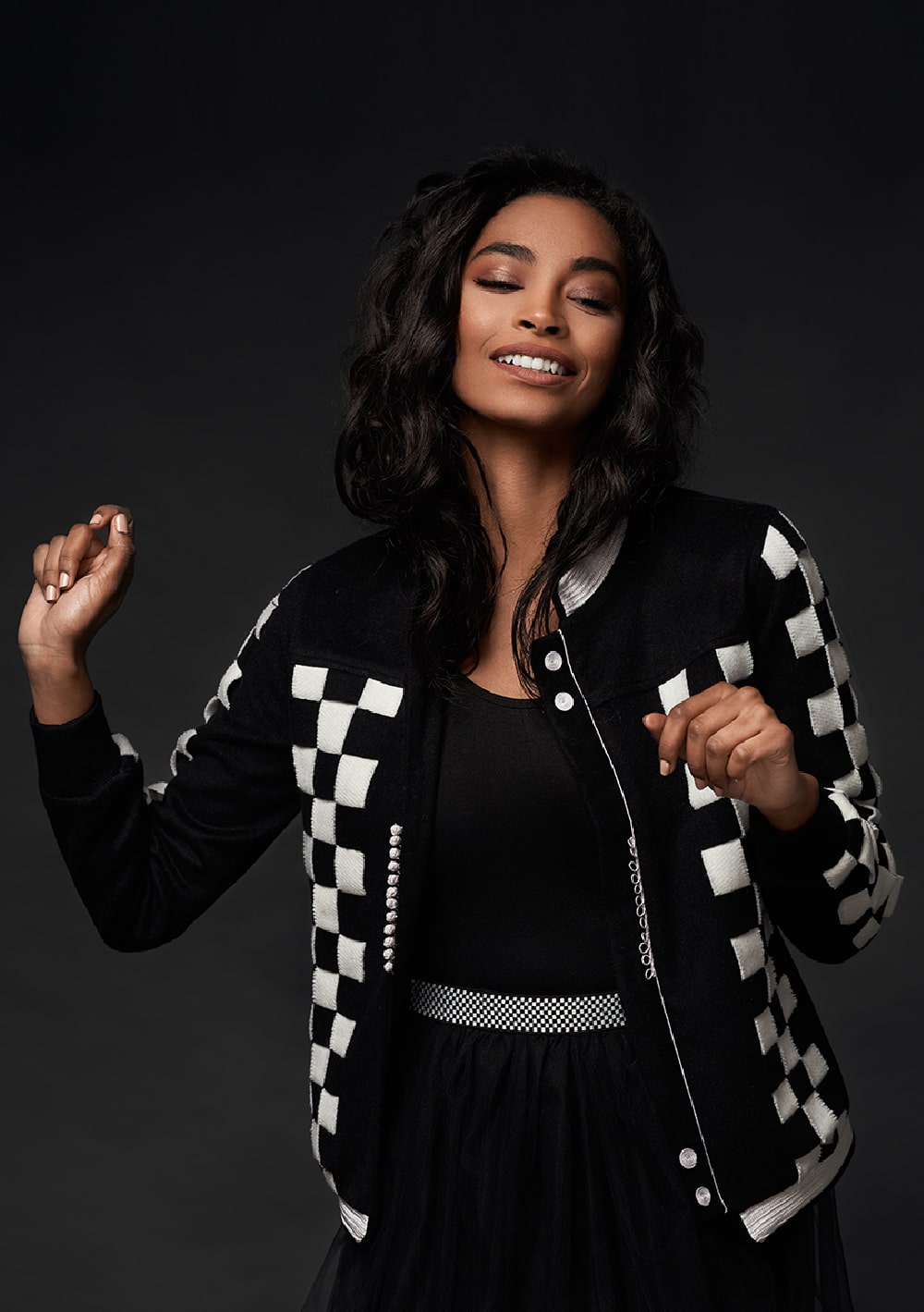 Blouson bomber - Laine et cachemire - Modèle H - Leïla Boussera - Image 2 Blouson bomber - Laine et cachemire - Modèle H - Leïla Boussera - Image 2