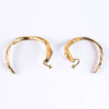 boucles d'oreilles créoles doré