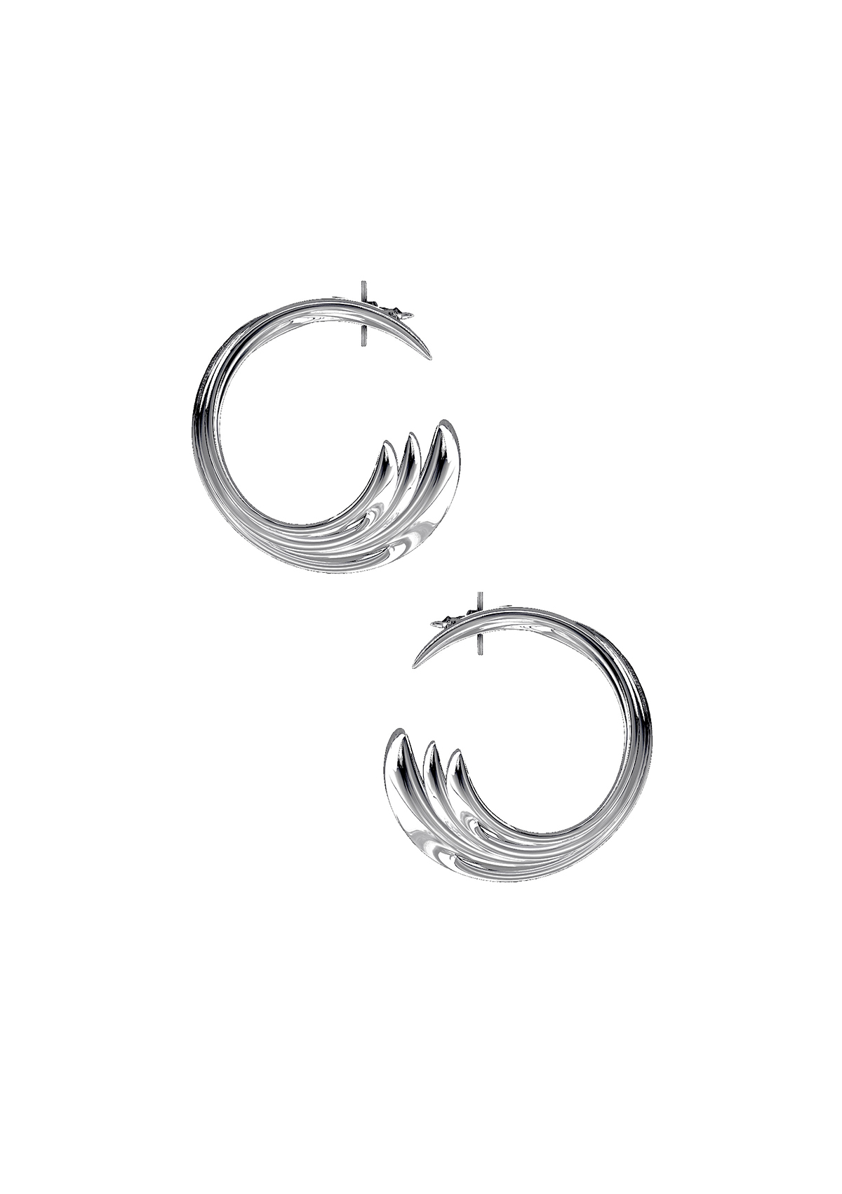 Boucles d'oreilles – En argent – Imminent Fantasma | Label AÉ Paris Boucles d'oreilles – En argent – Imminent Fantasma | Label AÉ Paris