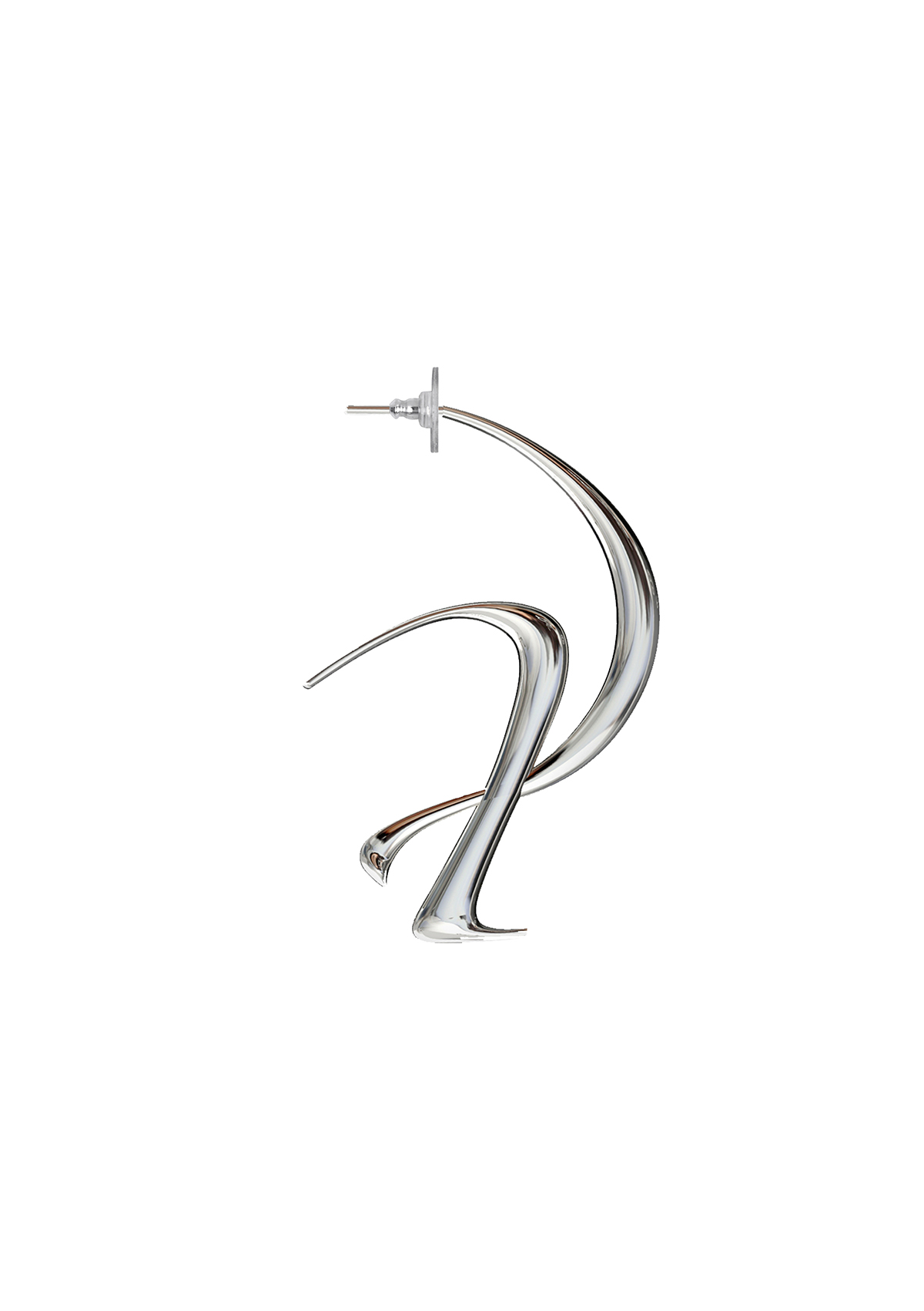 Boucle d’oreille parallel – En argent – Imminent Fantasma | Label AÉ Paris Boucle d’oreille parallel – En argent – Imminent Fantasma | Label AÉ Paris