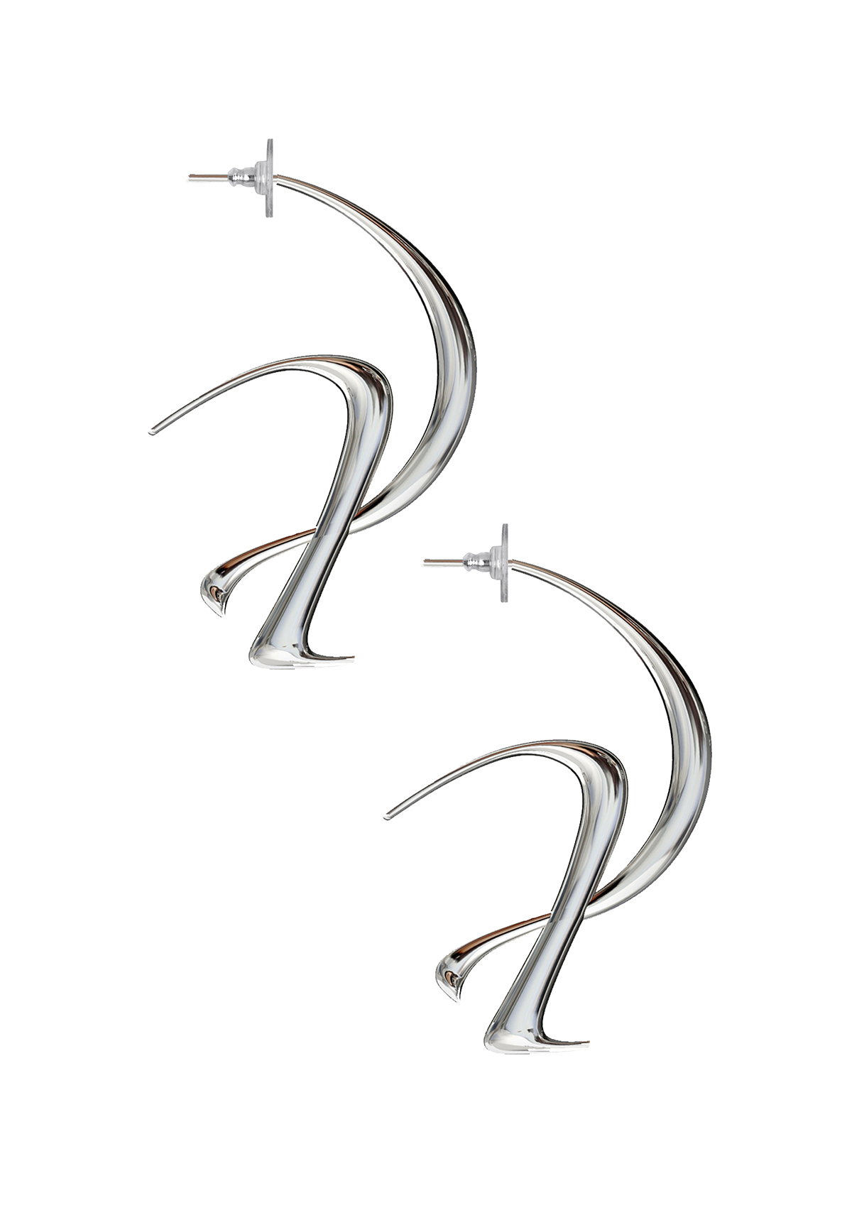 Boucles d’oreilles parallel – En argent – Imminent Fantasma | Label AÉ Paris Boucles d’oreilles parallel – En argent – Imminent Fantasma | Label AÉ Paris