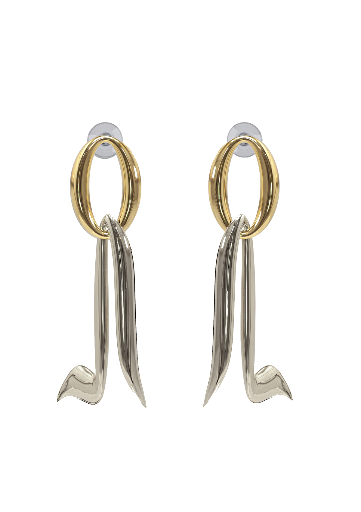 Boucles d’oreilles volt – En or et argent – Imminent Fantasma | Label AÉ Paris Boucles d’oreilles volt – En or et argent – Imminent Fantasma | Label AÉ Paris
