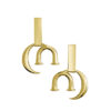 Boucles d’oreilles carmin – En vermeil – Imminent Fantasma | Label AÉ Paris