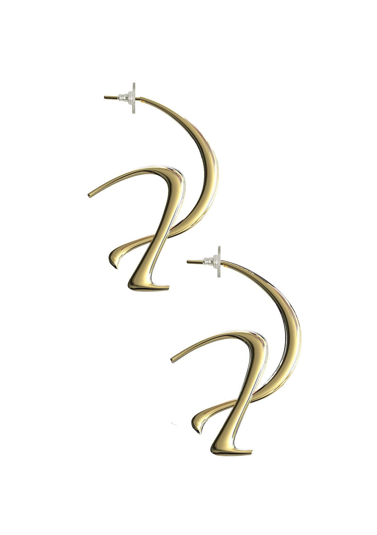 Boucles d’oreilles parallel – En vermeil – Imminent Fantasma | Label AÉ Paris Boucles d’oreilles parallel – En vermeil – Imminent Fantasma | Label AÉ Paris