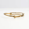 bracelet bangle organic handmade brass laiton fait main bresma Affaires Étrangères - 1
