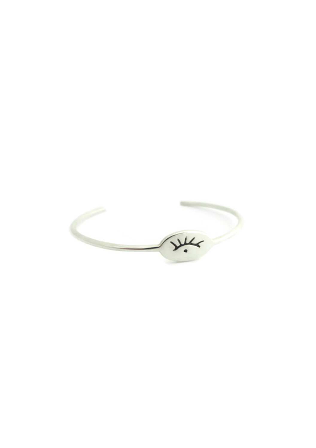 Bracelet ouvert I En argent massif I Nina.Janvier I Label AÉ Paris Bracelet ouvert I En argent massif I Nina.Janvier I Label AÉ Paris