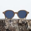 Lunette de soleil en bois de noyer - Verre rouge - Wood Light - LAX