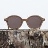Lunette de soleil en bois de noyer - Verre brun - Wood Light - JFK