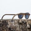 Lunette de soleil en bois de noyer - Wood Light - LAX-2