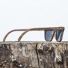 Lunette de soleil en bois de noyer - Wood Light - NTR-3
