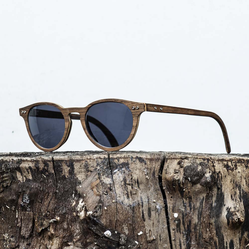 Lunette de soleil en bois de noyer - Wood Light - CDG - 1 Lunette de soleil en bois de noyer - Wood Light - CDG - 1