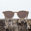 Lunette de soleil en bois de noyer - Verre brun - Wood Light - CDG