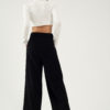 Pantalon palazzo large en laine et cachemire du créateur Tremblepierre - image 2
