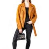 Perfecto daim couleur moutarde VIVASTUDIO