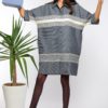 Robe chemise midi I En coton tissé à la main I Anissa Aïda I Vue en mouvement I Label AÉ Paris