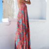 Robe en soie longue – Décolleté en V bas du dos | Label AÉ